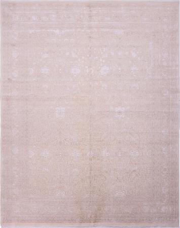 Hand Made India Sultanabad 11'9" x 14'10" Green LT Rug