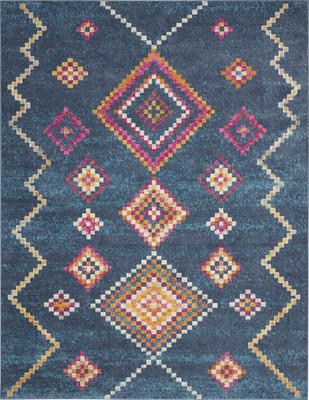 Premium Design Persephone 374-PER-374 Rectangle 8×10 Blue DK