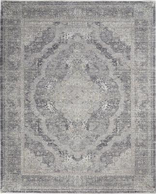 Premium Design Francesca 477-FRA-477 Rectangle 9×12 Gray